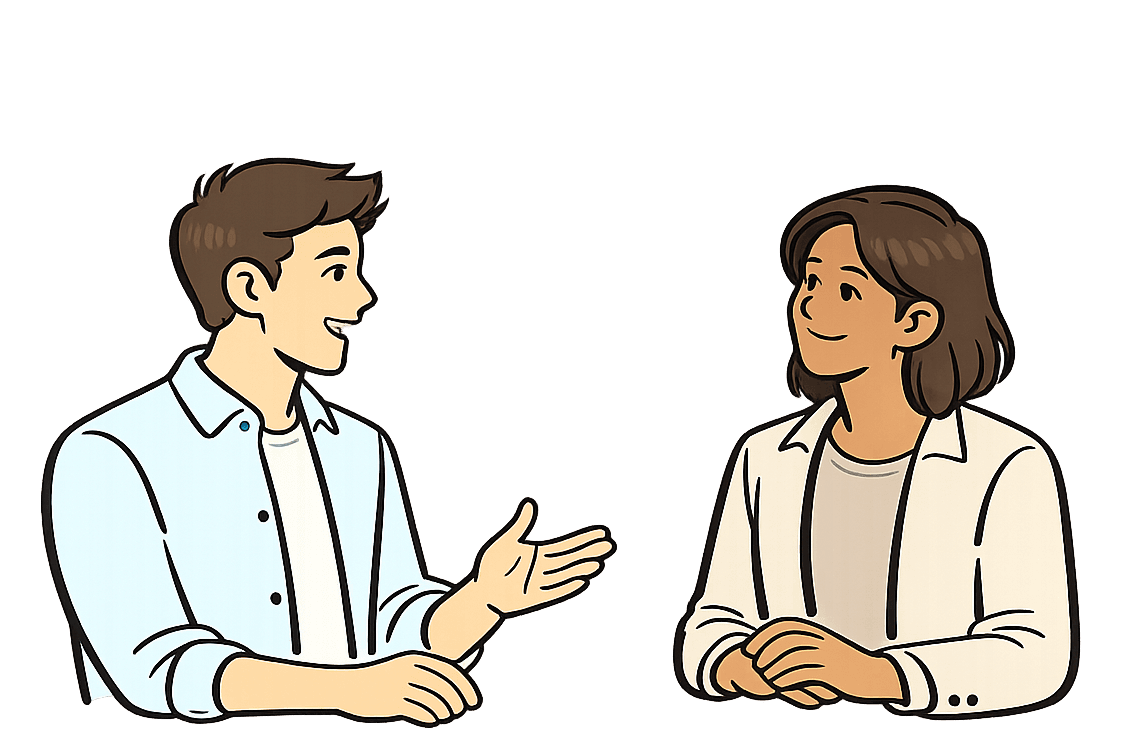 Direct conversation with expert