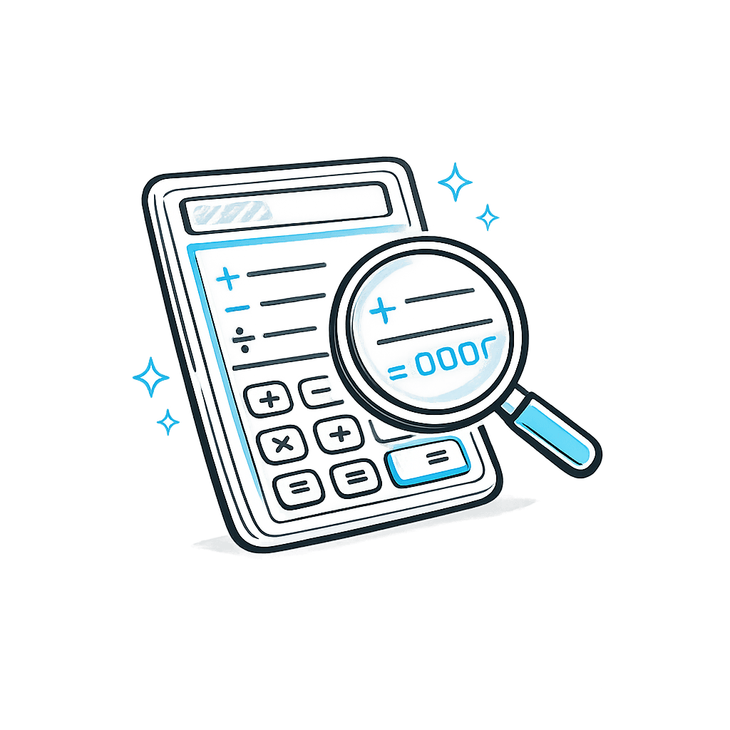 Transparent methodology illustration