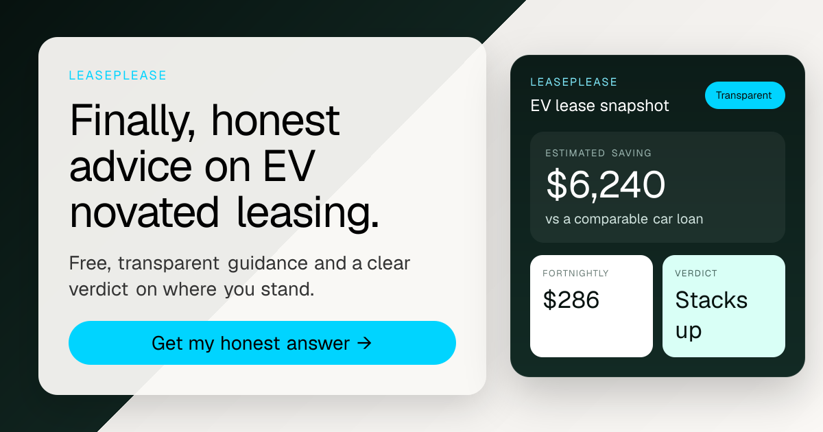 EV FBT Exemption Changes: What April 2027 Means for Your Novated Lease ...